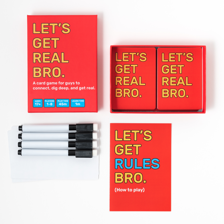 LET'S GET REAL BRO: THE GAME (SOLD OUT - SHIPS APR 1)